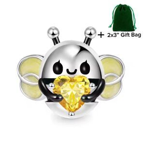 Cute Bee Bracelet Charm Bead | 925 Silver | Brand New